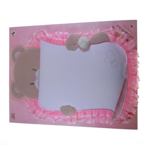 Fiocco nascita coccarda rosa - nascita/coccarda,