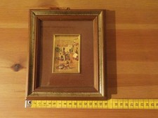 Quadretto su foglia d’oro  -