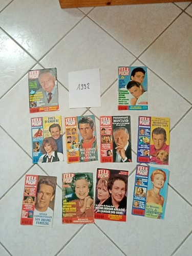 1992 télé poche lot - 1992-télé,
