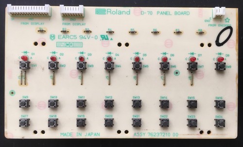 Roland panel board - panel,