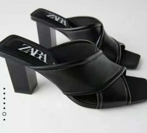 Nwt zara soft leather - leather, heelled