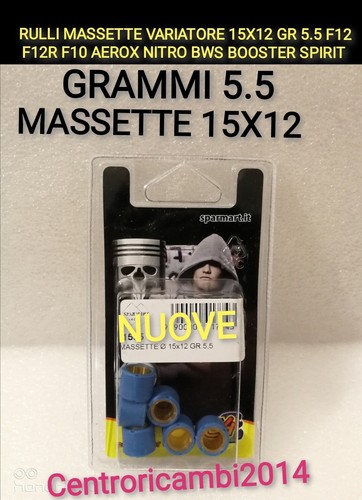 Rulli massette variatore 15x12 - rulli,