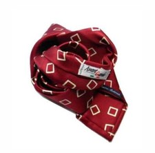 CRAVATTA BORDEAUX SETTE PIEGHE