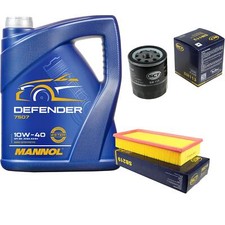 Kit Cambio Olio 5L MANNOL Defender 10W-40 Olio Motore + Filtro SCT KIT 10128771