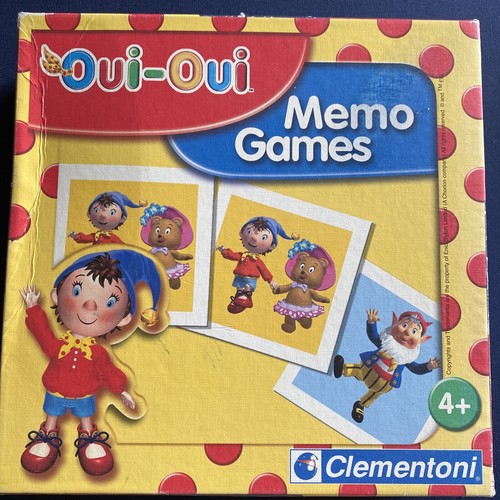 Noddy memo games - memo, di