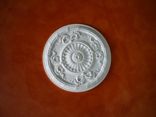 Rosoni gesso bianco - rosoni,