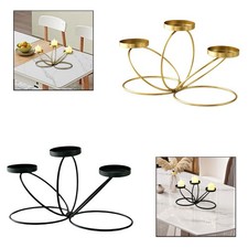 Portacandele in ferro battuto