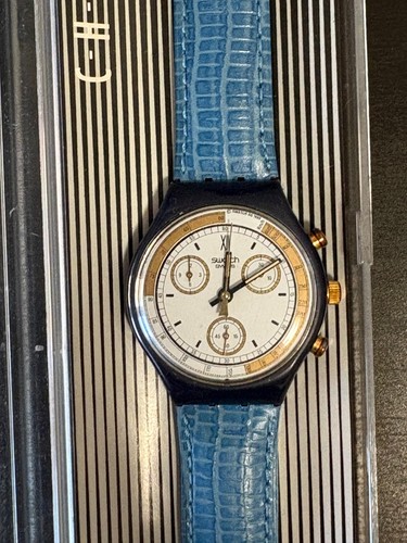 Swatch chrono scn102 - chrono, silver