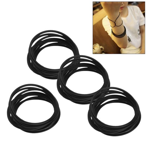 Pezzi braccialetti neri - pezzi,