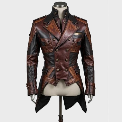 Trench coat uomo multicolore