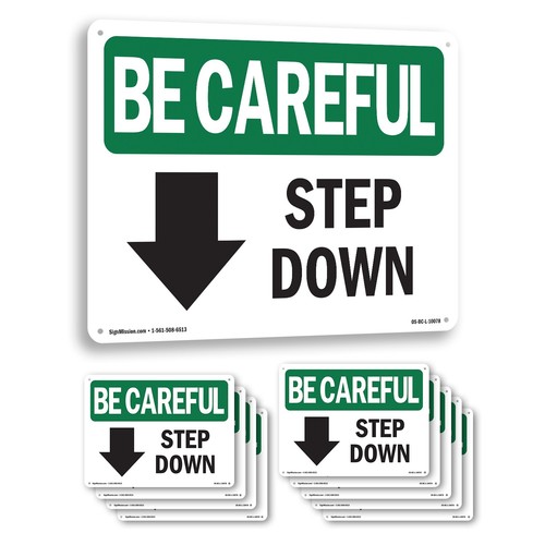 Step down freccia - step,