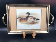 VASSOIO CENTROTAVOLA QUADRO POSTER ATLANTE ANATRE PAPERE VINTAGE ANNI '50