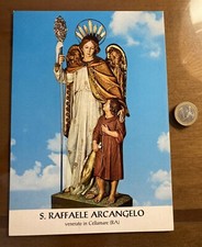 Santino Holy Card-S.Raffaele
