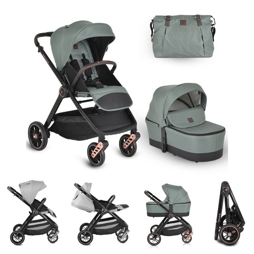 Passeggino combinato cangaroo - passeggino,