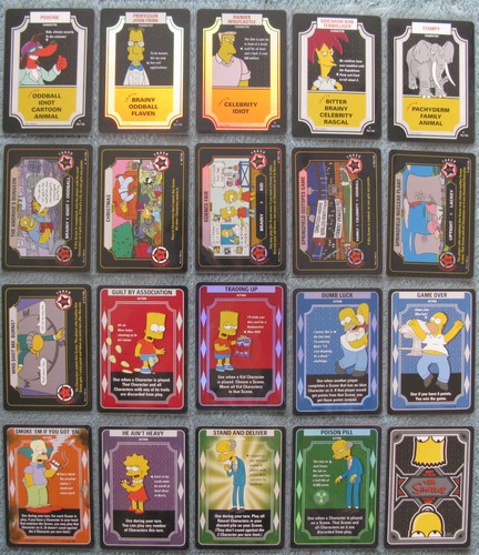 The simpsons tcg - simpsons, rare
