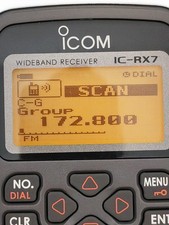 ICOM IC-RX7 150Khz - 1300Mhz Wideband scanner receiver