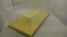 TECATA10097 Vetrina Atlantic display case base similpelle gialla modelli 1/12