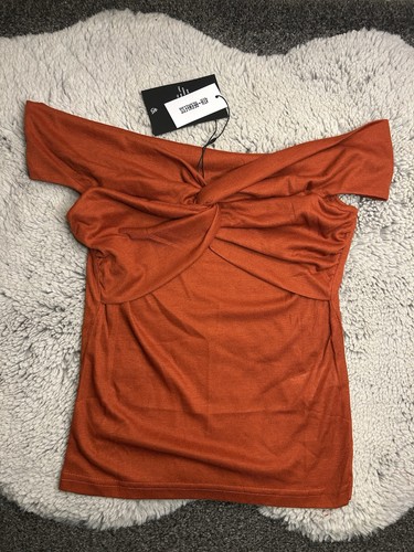 Top spericolato rosso - top, e