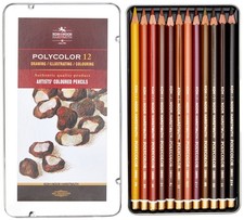 Polycolor Brown Line Artist's
