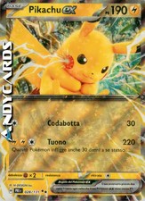 PIKACHU ex 028/131 • Rara