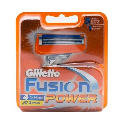 Pack lames gillette fusion - pack, 4