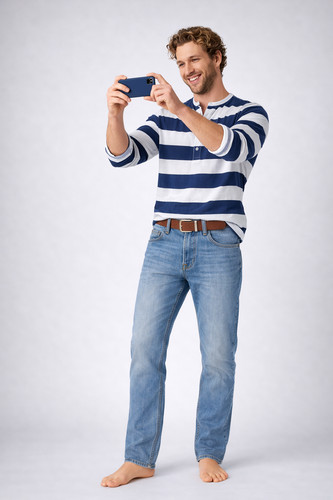 Jeans uomo lee zip bottone - uomo,