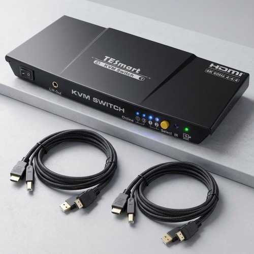 Switch kvm hdmi - switch, 4k@60hz