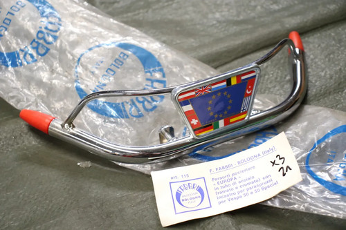 Paraurti fabbri europa cromato - paraurti,