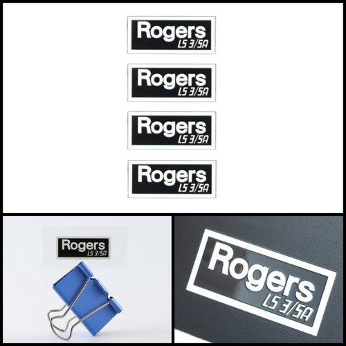 Adesivo distintivo logo rogers - distintivo,