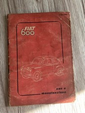 Libretto uso E Manutenzione