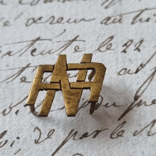 Monogramma lettere ottone - lettere,