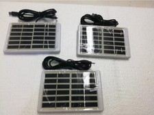 PANNELLO SOLARE CARICABATTERIA 6 VOLT DC  1,2 WATT NUOVO 