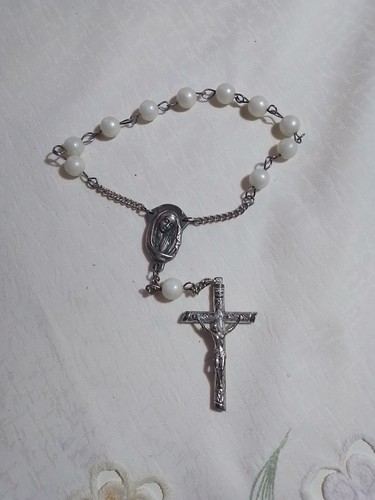 Rosario bracciale madonna - madonna, in