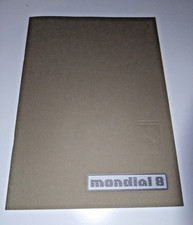 Ferrari Mondial 8 Brochure