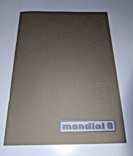 Ferrari mondial brochure - ferrari,