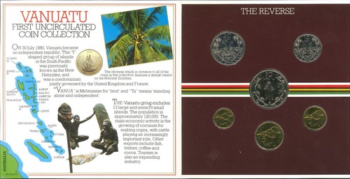 1983 vanuatu island fdc set - -,