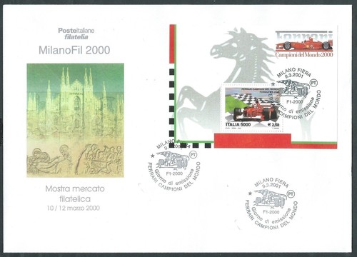 2001 italia fdc poste italiane - italia,