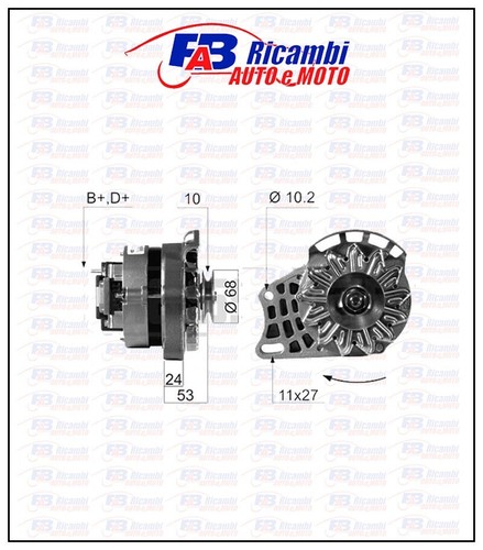 Alternatore fiat cinquecento - fiat, /
