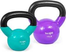 Kettlebell vinyl coated - kettlebell,