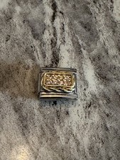 Charm italiano pavè argento