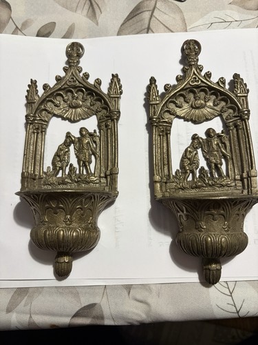 Coppia acquasantiere vintage - coppia,
