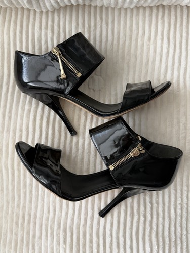 Gucci black patent leather - patent,