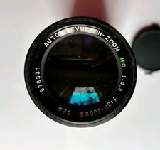 REVUENON-Zoom MC 80-200mm 1:4,5 obiettivo telezoom - Attacco FD Canon