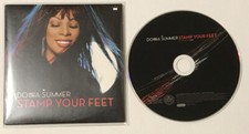 Donna Summer Stamp Your Feet USA Promo Cd Single Crayons 2008 Card Sleeve