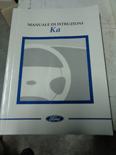 M6786 XX - MANUALE USO E MANUTENZIONE FORD KA