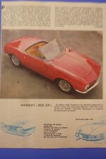 * ARTICOLO  MASERATI 3500 G.T
