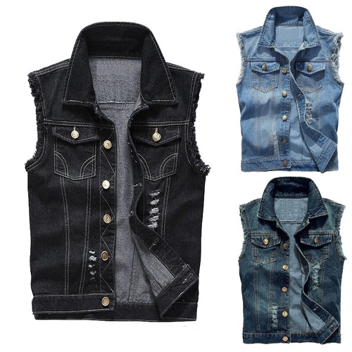 Uomo jeans gilet vintage - uomo,
