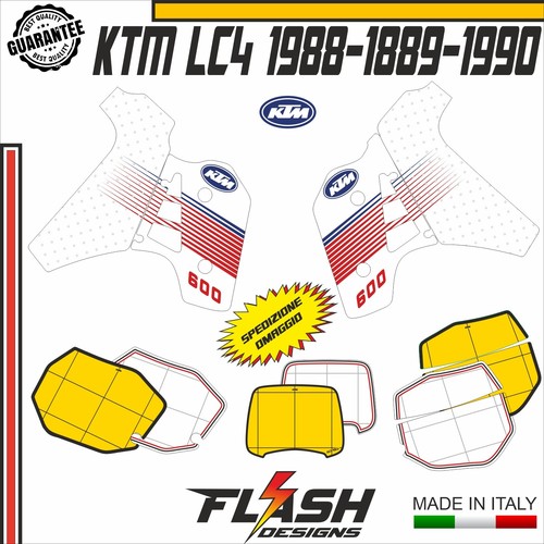 Ktm 600 lc4 - kit, grafica