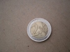 Moneta da 2 euro Finlandia 2001 con difetti di coniatura