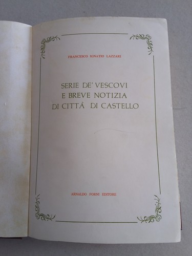 Serie vescovi e breve - serie,
